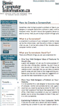 Mobile Screenshot of basiccomputerinformation.ca